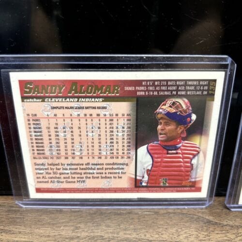 Cheap Sneaks Footwear/Sports Cards Baseball Card Sandy Almost Jr Cleveland Indians Lot(2) Rifleman 1991 Score #694 97 T