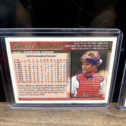 Cheap Sneaks Footwear/Sports Cards Baseball Card Sandy Almost Jr Cleveland Indians Lot(2) Rifleman 1991 Score #694 97 T