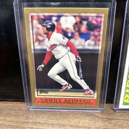 Cheap Sneaks Footwear/Sports Cards Baseball Card Sandy Almost Jr Cleveland Indians Lot(2) Rifleman 1991 Score #694 97 T
