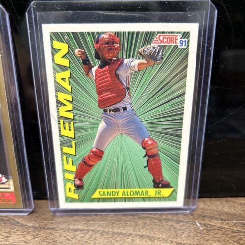 Cheap Sneaks Footwear/Sports Cards Baseball Card Sandy Almost Jr Cleveland Indians Lot(2) Rifleman 1991 Score #694 97 T