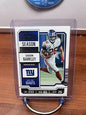 Cheap Sneaks Footwear/Sports Cards Baseball Card Saquon Barkley 2023 Panini Contenders #77 New York Giants