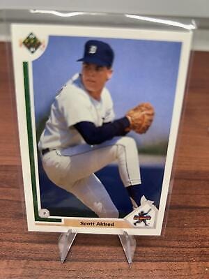Cheap Sneaks Footwear/Sports Cards Baseball Card Scott Aldred 1991 Upper Deck #7 Detroit Tigers