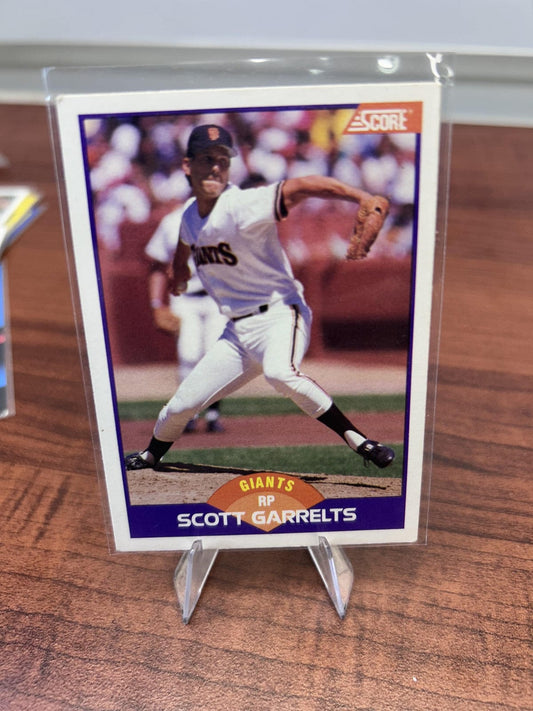 Cheap Sneaks Footwear/Sports Cards Baseball Card Scott Garrelts 1989 Score #258 San Francisco Giants