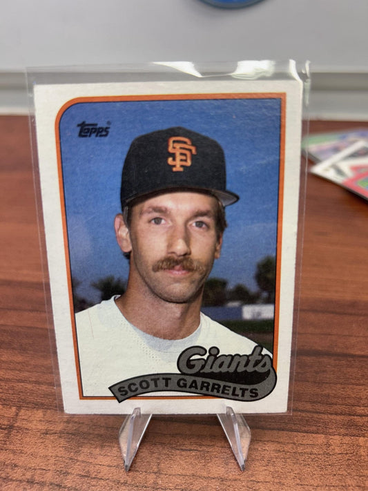 Cheap Sneaks Footwear/Sports Cards Baseball Card Scott Garrelts 1989 Topps #703 San Francisco Giants