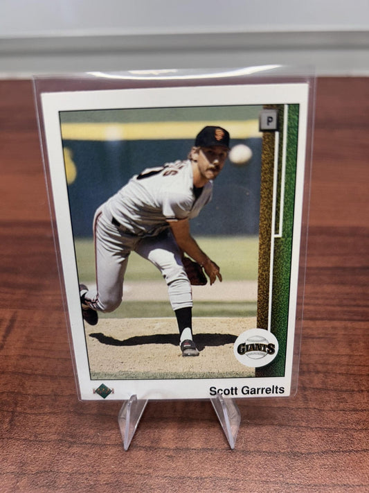 Cheap Sneaks Footwear/Sports Cards Baseball Card Scott Garrelts 1989 Upper Deck #50 San Francisco Giants