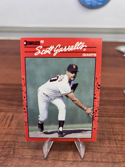 Cheap Sneaks Footwear/Sports Cards Baseball Card Scott Garrelts 1990 Donruss #217 San Francisco Giants
