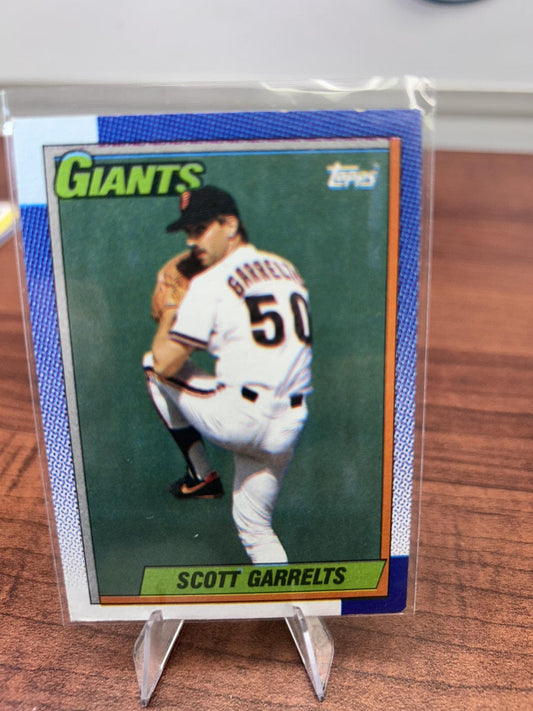 Cheap Sneaks Footwear/Sports Cards Baseball Card Scott Garrelts 1990 Topps #602 San Francisco Giants