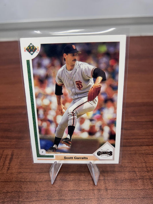Cheap Sneaks Footwear/Sports Cards Baseball Card Scott Garrelts 1991 Upper Deck #443 San Francisco Giants