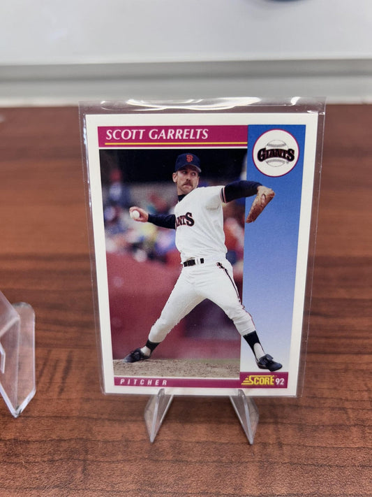 Cheap Sneaks Footwear/Sports Cards Baseball Card Scott Garrelts 1992 Score #117 San Francisco Giants