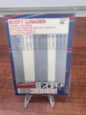 Cheap Sneaks Footwear/Sports Cards Baseball Card Scott Lusader RC 1988 Fleer #62 Detroit Tigers