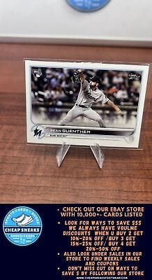 Cheap Sneaks Footwear/Sports Cards Baseball Card Sean Guenther RC 2022 Topps #471 Miami Marlins