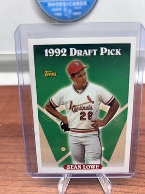 Cheap Sneaks Footwear/Sports Cards Baseball Card Sean Lowe RC 1993 Topps #191 St. Louis Cardinals