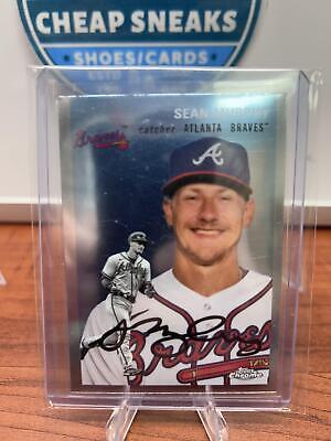 Cheap Sneaks Footwear/Sports Cards Baseball Card Sean Murphy 2023 Topps Chrome Platinum Anniversary #197 Atlanta Braves