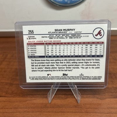 Cheap Sneaks Footwear/Sports Cards Baseball Card Sean Murphy 2024 Topps Chrome True Green Refractors /99 #255 Braves