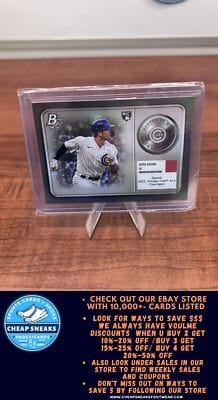 Cheap Sneaks Footwear/Sports Cards Baseball Card Seiya Suzuki 2022 Bowman Platinum Minted in Merit #MM-19 Chicago Cubs