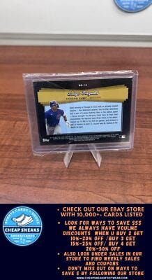 Cheap Sneaks Footwear/Sports Cards Baseball Card Seiya Suzuki 2022 Topps Update Topps Black Gold #BG-15 Chicago Cubs