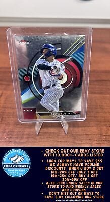 Cheap Sneaks Footwear/Sports Cards Baseball Card Seiya Suzuki 2023 Finest #96 Chicago Cubs