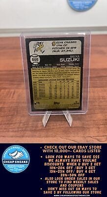 Cheap Sneaks Footwear/Sports Cards Baseball Card Seiya Suzuki (RC) 2022 Topps Heritage #505 Chicago Cubs
