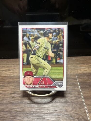 Cheap Sneaks Footwear/Sports Cards Baseball Card Seth Beer 2023 Topps Series One #105 Arizona Diamondbacks