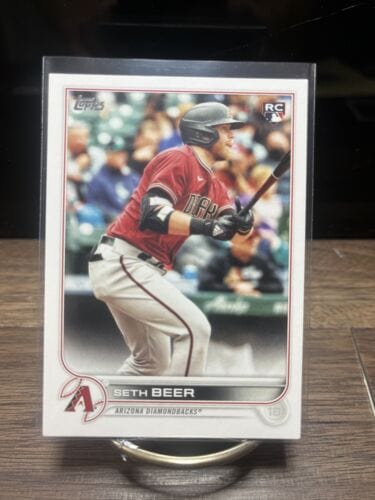 Cheap Sneaks Footwear/Sports Cards Baseball Card SETH BEER (RC) 2022 Topps Series 2 Rookie Baseball Card #345 Diamondba