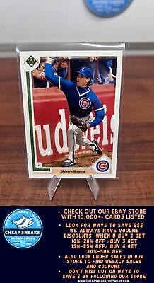 Cheap Sneaks Footwear/Sports Cards Baseball Card Shawn Boskie 1991 Upper Deck #471d Chicago Cubs