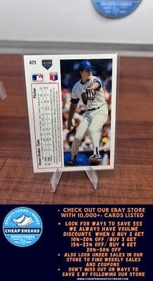 Cheap Sneaks Footwear/Sports Cards Baseball Card Shawn Boskie 1991 Upper Deck #471d Chicago Cubs