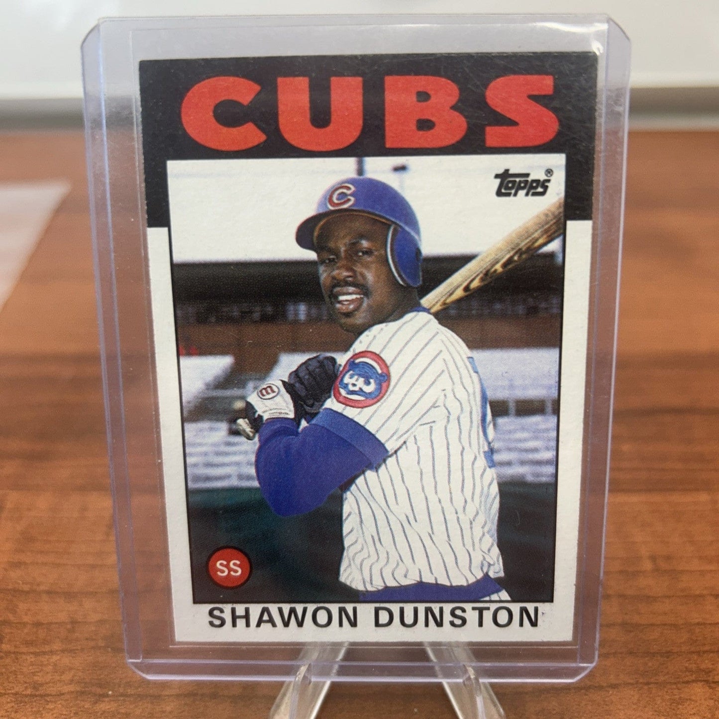 Cheap Sneaks Footwear/Sports Cards Baseball Card Shawon Dunston 1986 Topps #72 Baseball Card Chicago Cubs NR MNT