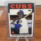 Cheap Sneaks Footwear/Sports Cards Baseball Card Shawon Dunston 1986 Topps #72 Baseball Card Chicago Cubs NR MNT