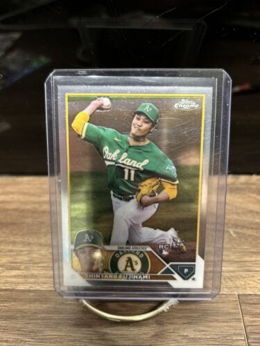 Cheap Sneaks Footwear/Sports Cards Baseball Card Shintaro Fujinami - 2023 Topps Chrome Rookie Card RC #97