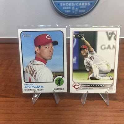 Cheap Sneaks Footwear/Sports Cards Baseball Card Shogo Akiyama 2022 Topps Heritage  Cincinnati Reds Baseball Card #620