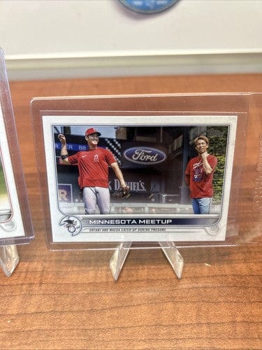 Cheap Sneaks Footwear/Sports Cards Baseball Card Shohei Ohtani 2022 Topps Series Two #660 + Bonus Card Minnesota Meetup