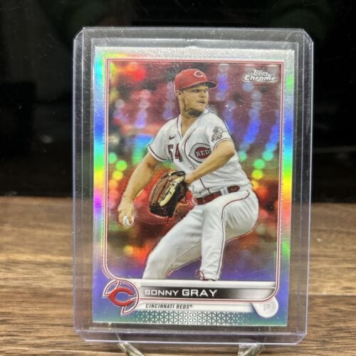 Cheap Sneaks Footwear/Sports Cards Baseball Card Sonny Gray 2022 Topps Chrome Silver Refractor Cincinnati Reds Baseball