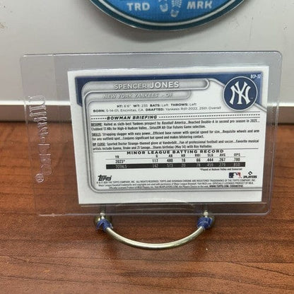 Cheap Sneaks Footwear/Sports Cards Baseball Card Spencer Jones 2024 Bowman Chrome  #BCP-32 New York Yankees Rookie RC