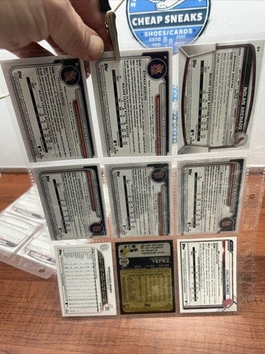 Cheap Sneaks Footwear/Sports Cards Baseball Card St Louis Cardinals 18 Card Lot Of 2023/2024 Bowman Paper 1 Chrome