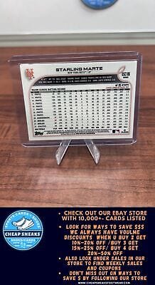 Cheap Sneaks Footwear/Sports Cards Baseball Card Starling Marte 2022 Topps Chrome Update #USC106 New York Mets