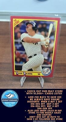 Cheap Sneaks Footwear/Sports Cards Baseball Card Steve Balboni 1990 Score #327 New York Yankees