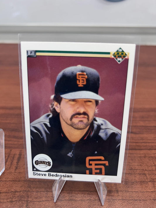 Cheap Sneaks Footwear/Sports Cards Baseball Card Steve Bedrosian 1990 Upper Deck #618 San Francisco Giants