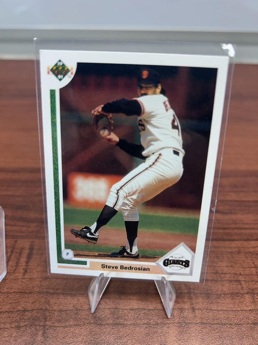 Cheap Sneaks Footwear/Sports Cards Baseball Card Steve Bedrosian 1991 Upper Deck #422 San Francisco Giants