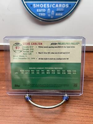 Cheap Sneaks Footwear/Sports Cards Baseball Card Steve Carlton 2023 Topps Chrome Platinum Anniversary #97 Philadelphia