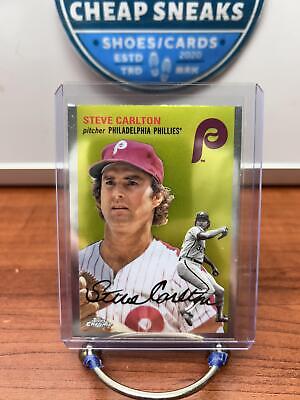 Cheap Sneaks Footwear/Sports Cards Baseball Card Steve Carlton 2023 Topps Chrome Platinum Anniversary #97 Philadelphia