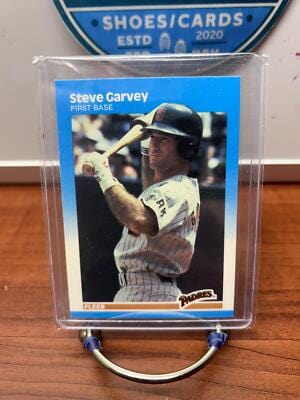 Cheap Sneaks Footwear/Sports Cards Baseball Card Steve Garvey 1987 Fleer #414 San Diego Padres