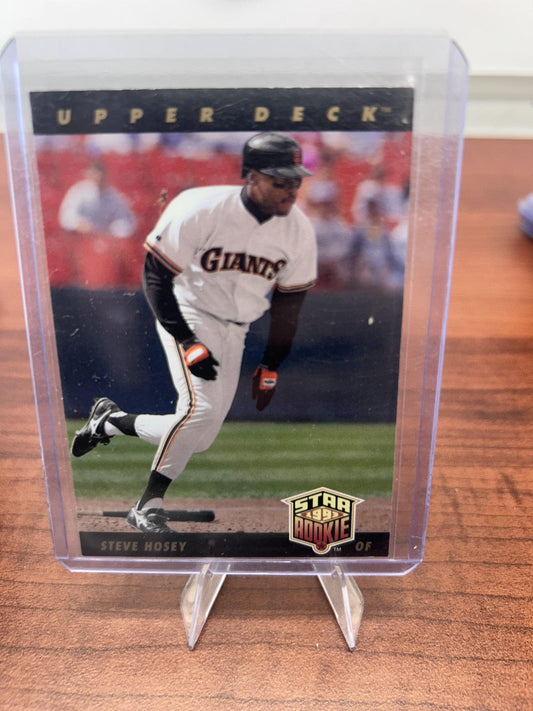 Cheap Sneaks Footwear/Sports Cards Baseball Card Steve Hosey 1993 Upper Deck #15 San Francisco Giants