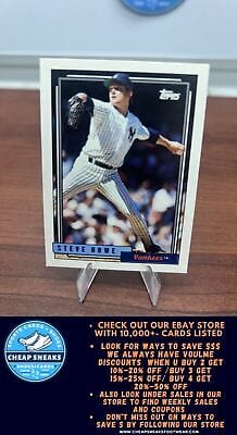 Cheap Sneaks Footwear/Sports Cards Baseball Card Steve Howe 1992 Topps Micro #318 New York Yankees