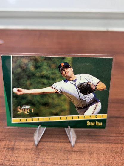 Cheap Sneaks Footwear/Sports Cards Baseball Card Steve Reed RC 1993 Select #351 San Francisco Giants