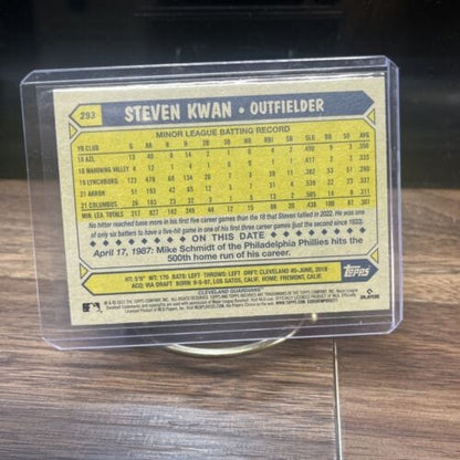 Cheap Sneaks Footwear/Sports Cards Baseball Card Steven Kwan Cleveland Guardians ROOKIE RC 2022 Topps Archives #293