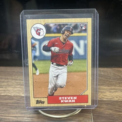 Cheap Sneaks Footwear/Sports Cards Baseball Card Steven Kwan Cleveland Guardians ROOKIE RC 2022 Topps Archives #293