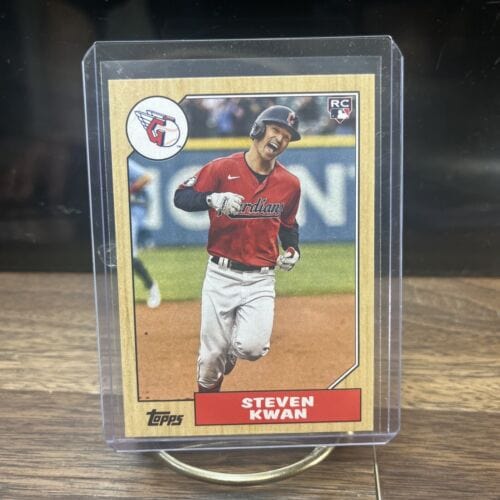 Cheap Sneaks Footwear/Sports Cards Baseball Card Steven Kwan Cleveland Guardians ROOKIE RC 2022 Topps Archives #293