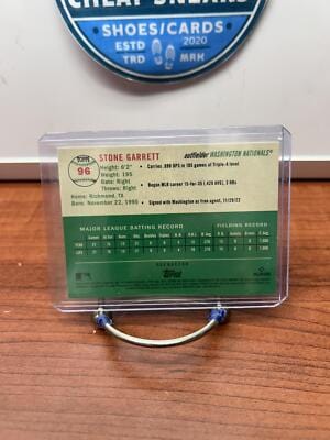 Cheap Sneaks Footwear/Sports Cards Baseball Card Stone Garrett RC 2023 Topps Chrome Platinum Anniversary Refractor #96