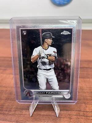 Cheap Sneaks Footwear/Sports Cards Baseball Card Stuart Fairchild (RC) 2022 Topps Chrome Rookie Baseball Card #156 Diam