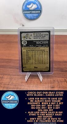 Cheap Sneaks Footwear/Sports Cards Baseball Card Taijuan Walker 2022 Topps Heritage #126 New York Mets